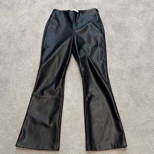 Brand new (worn once) Abercrombie leather pants